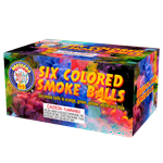 Product Image for Six Colored Smoke Balls