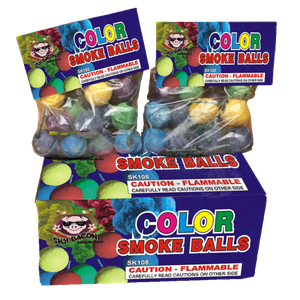 Color Smoke Balls (clay)