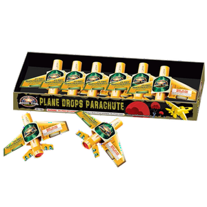 Plane Drops Parachute